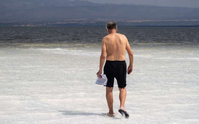 Djibouti Assal-järvi