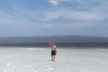 Djibouti Assal-järvi