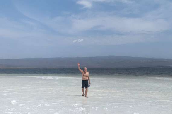 Djibouti Assal-järvi