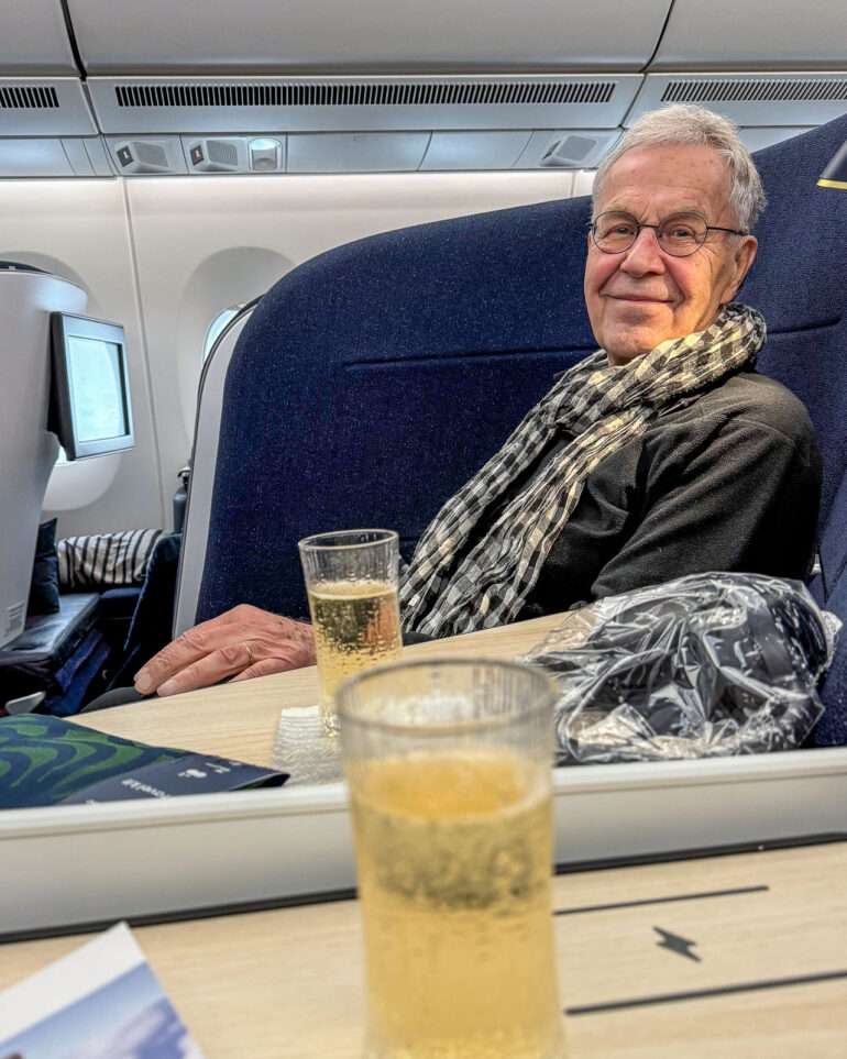 Finnair A350 businessluokka