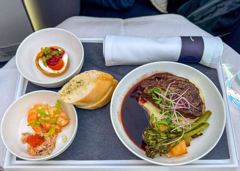 Finnair A350 businessluokka