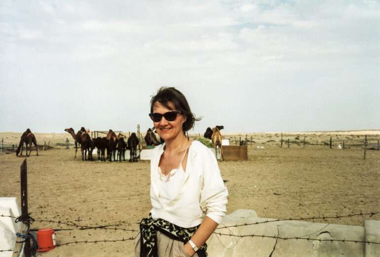 Kameleita - ja Pirkko (aika nuorena)