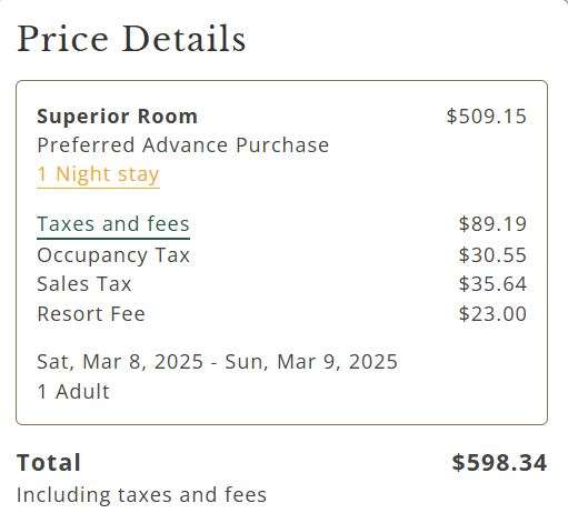 Biltmoren huonehinta veroineen