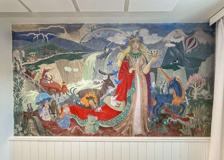 Tove Jansson muraalit Kotka