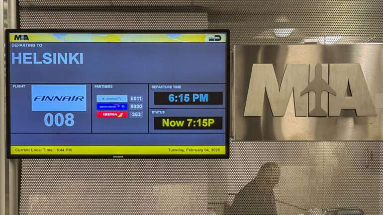 Finnair Miami Helsinki