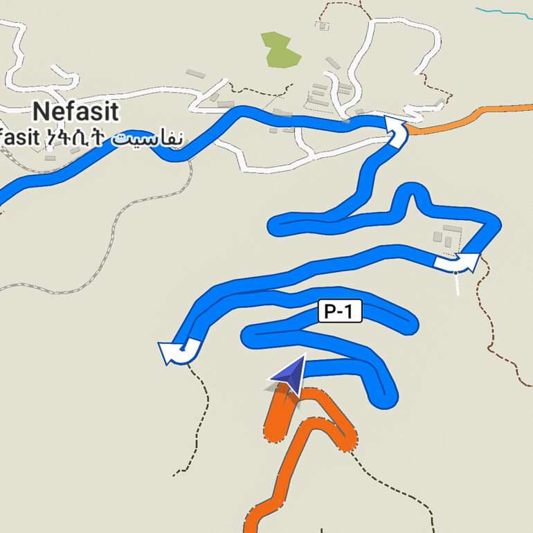 Asmarasta 2,3 km alas rannikolla