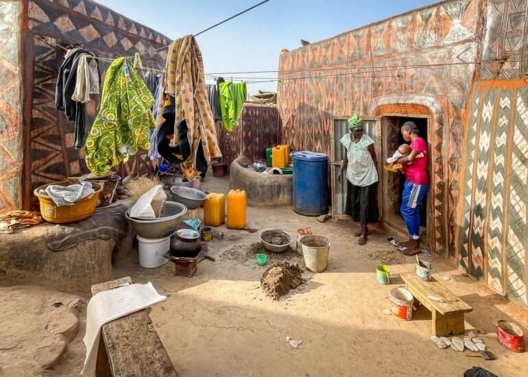 Burkina Faso Tiebele