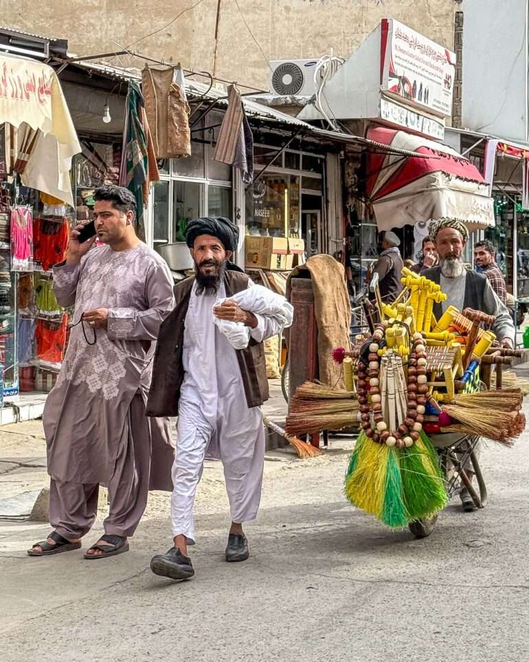 Chicken street Kabul