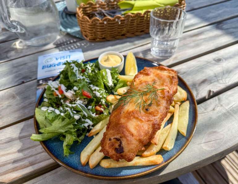 Fish & Chips Varangin niemimaan ympäri