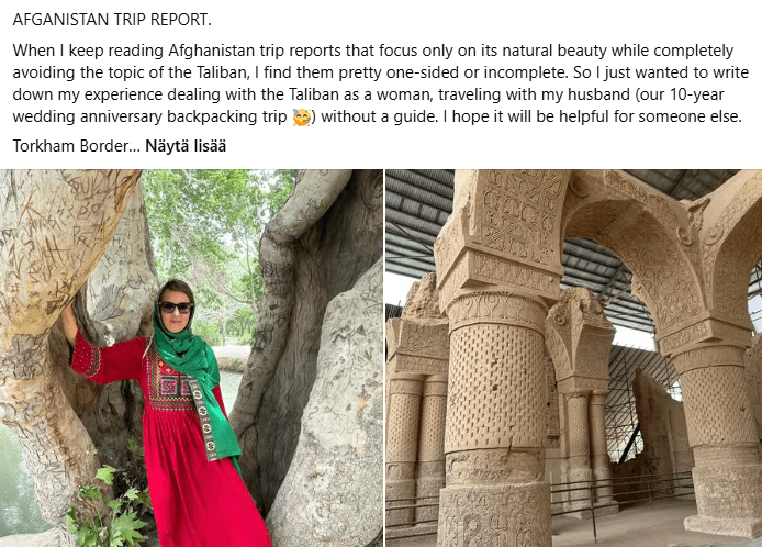 afganistan trip report