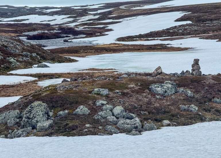 Kongsfjellet Varangin niemimaan ympäri