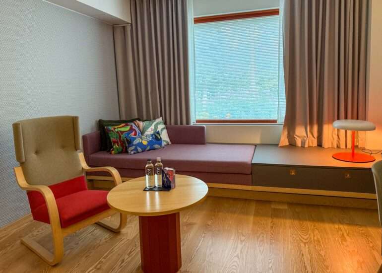 Hanaholmen hotellihuone