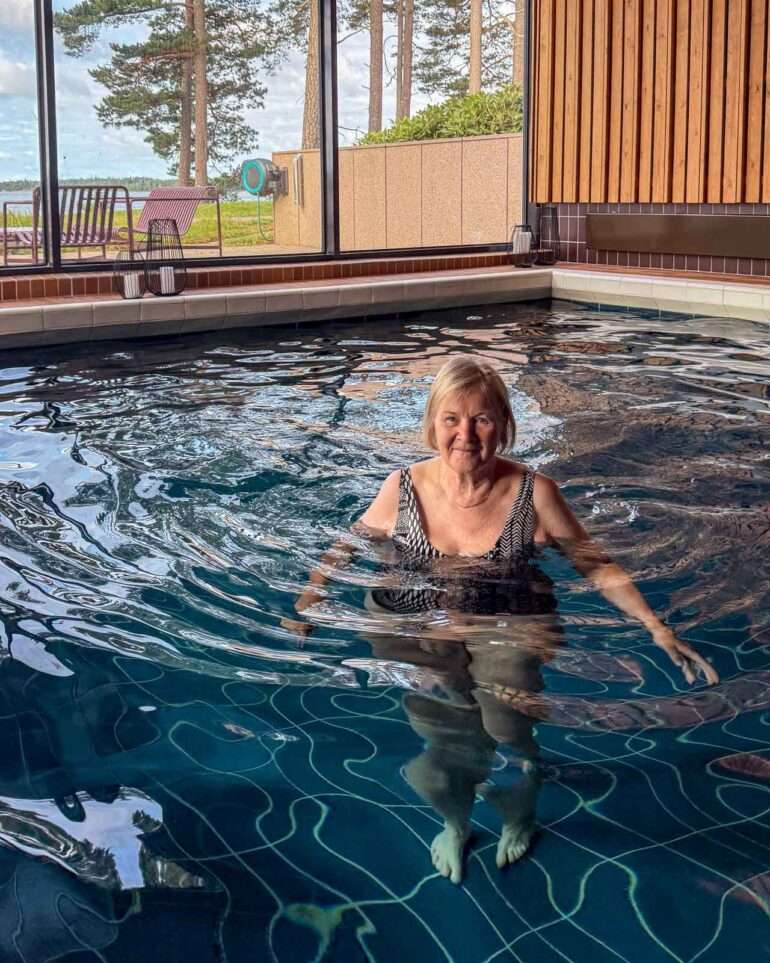 Hanaholmen aamu-uinti