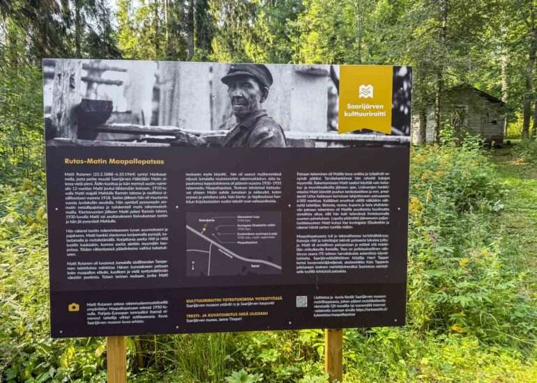 Maapallopatsas Saarijärvi