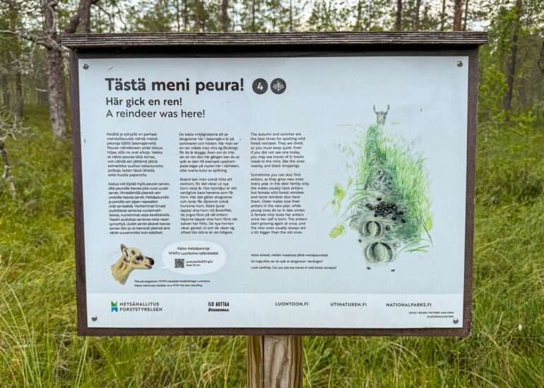 Vasan polku Salamajärven kansallispuisto