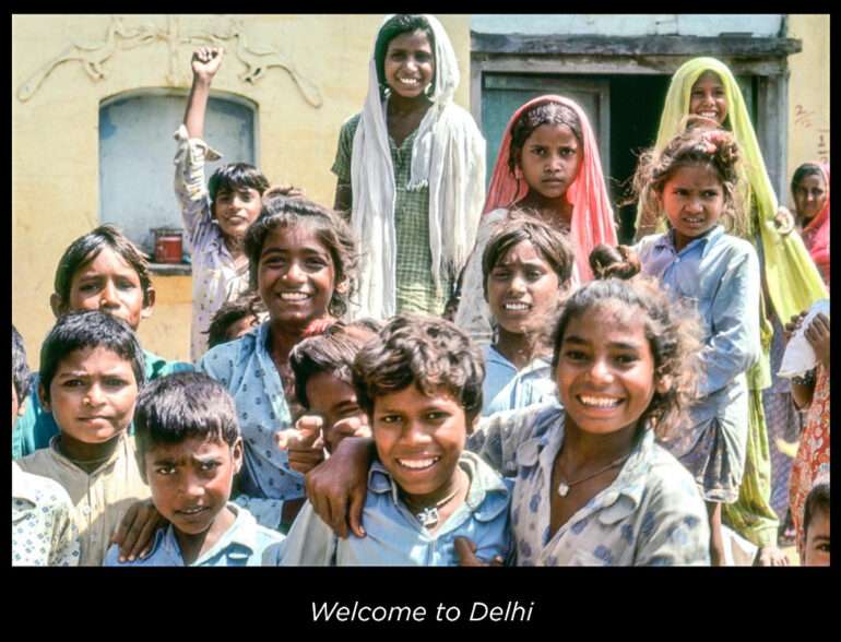 Intia hippie trail Delhi