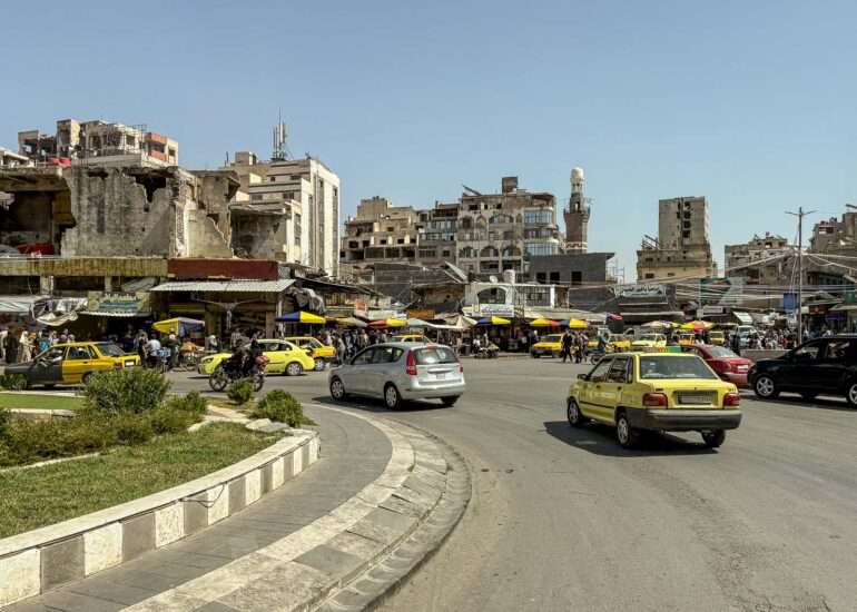 Homs ja Aleppo Syyria