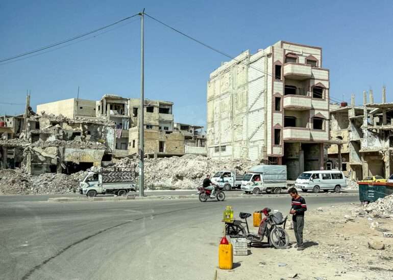 Homs ja Aleppo Syyria