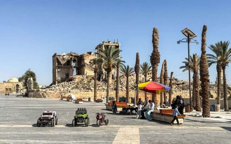 Aleppo Syyria rauniot