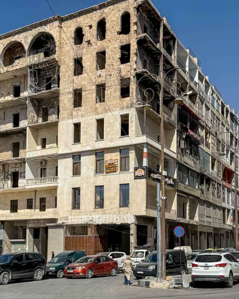 Aleppo Syyria rauniot