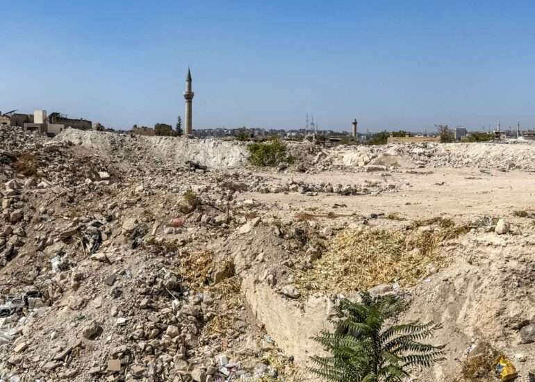 Aleppo Syyria rauniot