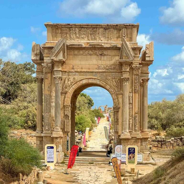 Leptis Magna riemukaari