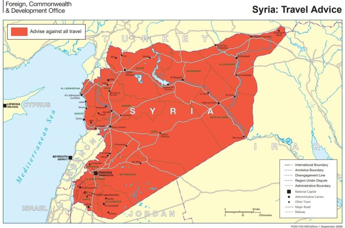 Syyria matkustustiedote