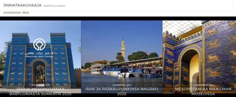 snmatkakuvaaja Irak Al-Ukhaider