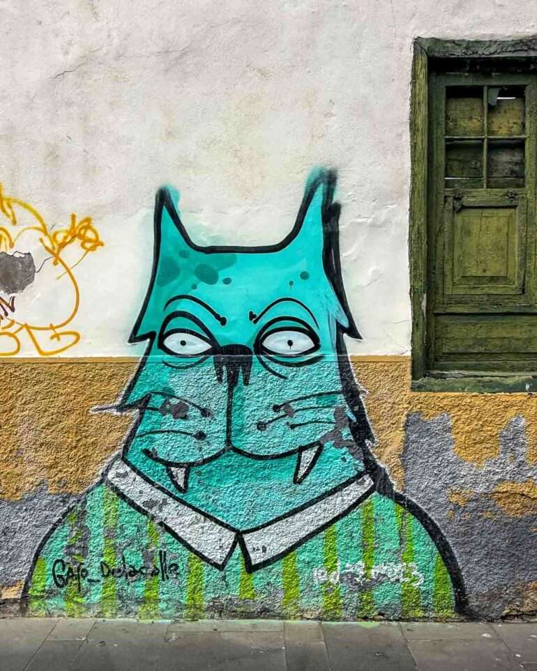 Katutaidetta Teneriffalla