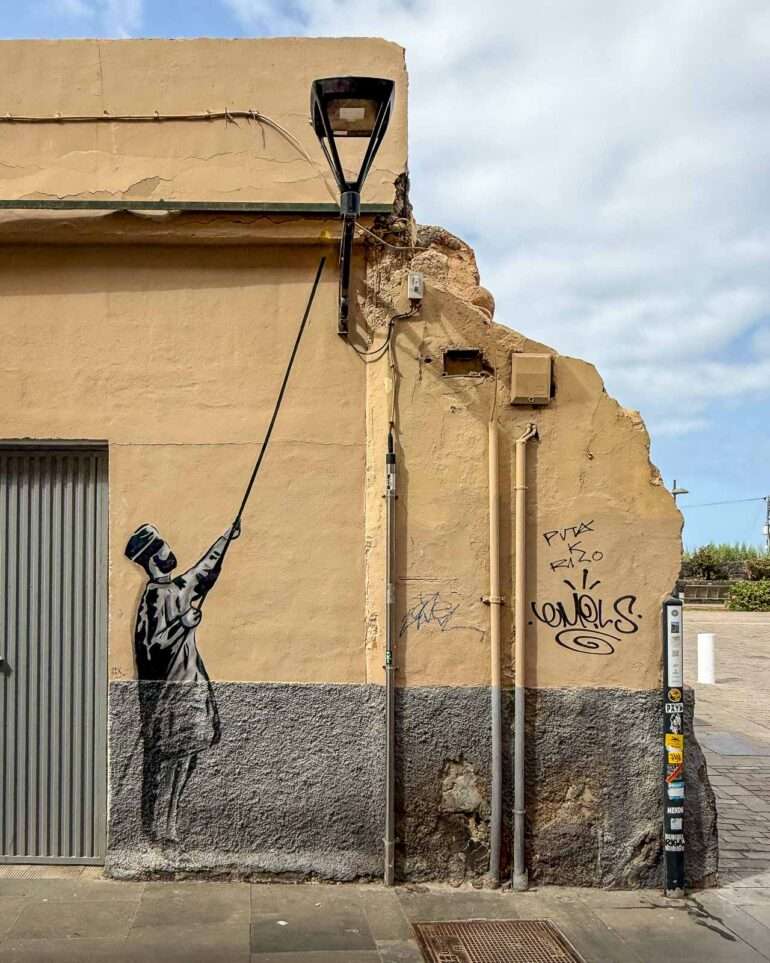 Katutaidetta Teneriffalla