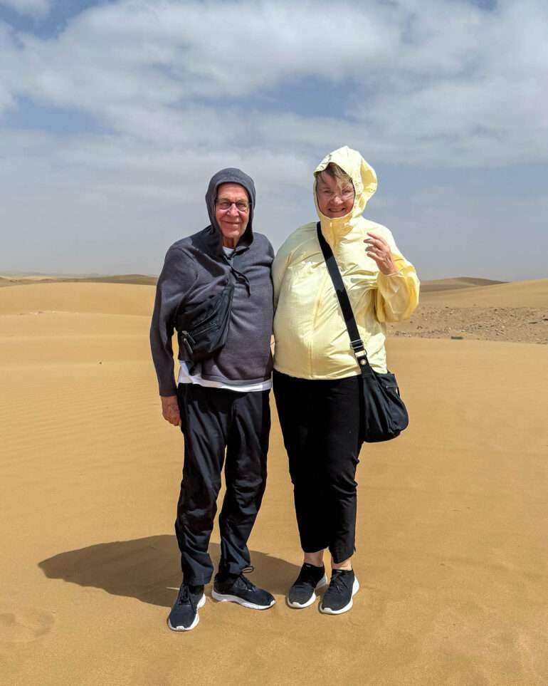 Dyyneillä Länsi-Sahara