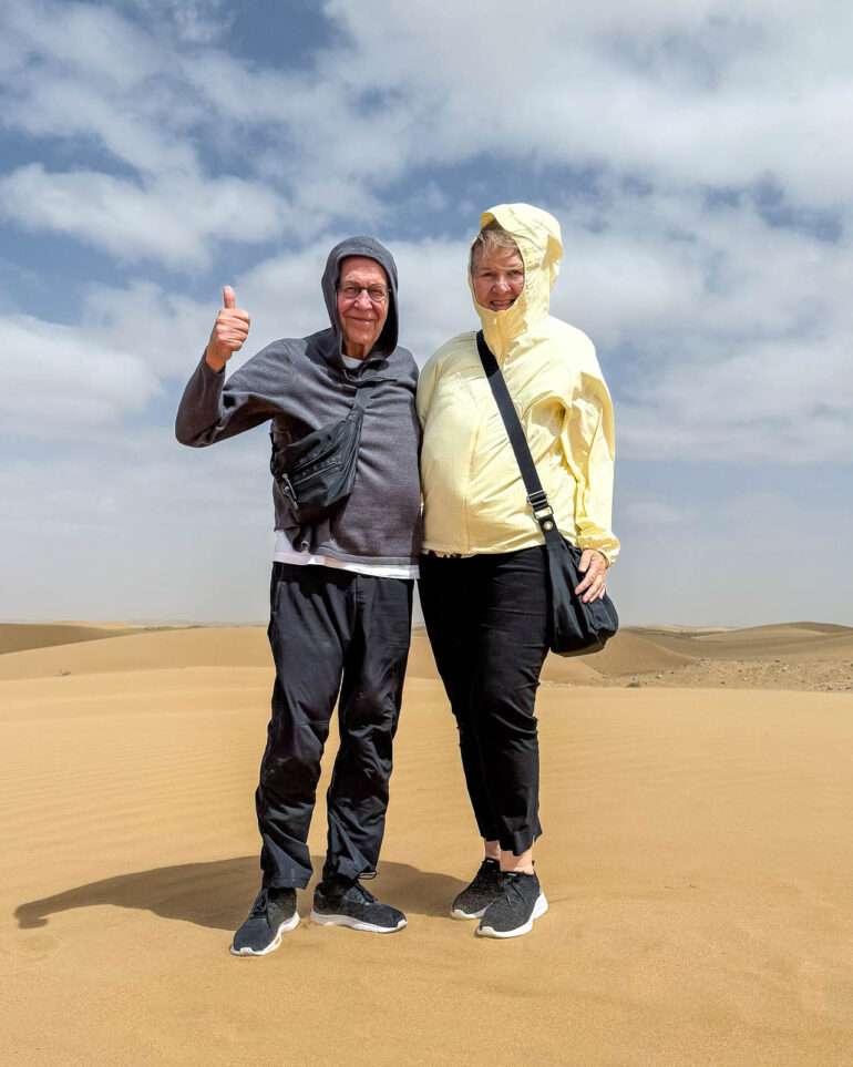 Dyyneillä Länsi-Sahara