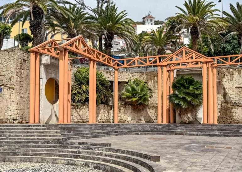 Muutama patsaskin Los Cristianos