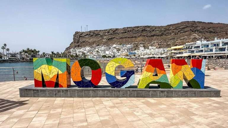 Puerto de Mogan ranta