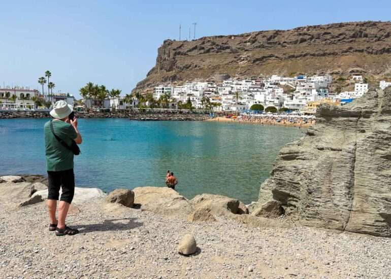 Puerto de Mogan ranta