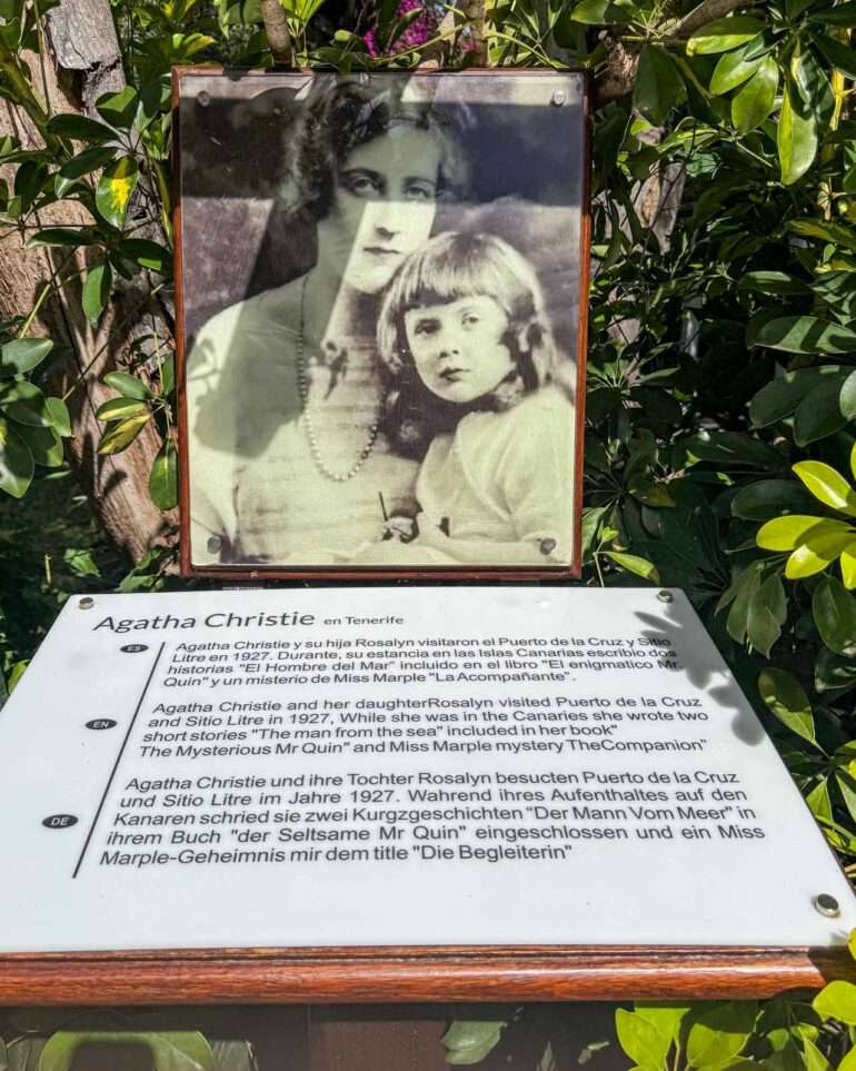 Sitio Litre Puerto de la Cruz Agatha Christie