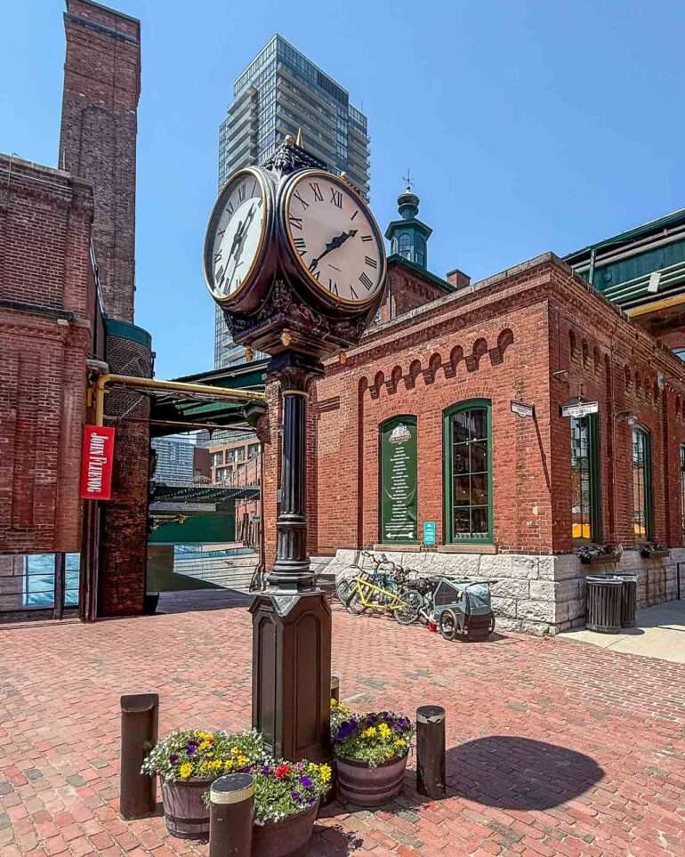 Toronton nähtävyydet Distillery District Toronto