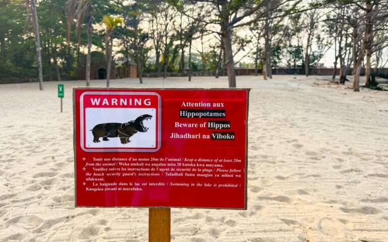 Beware of hippos