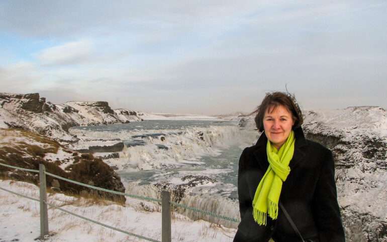 Islannin vesiputouksia Gullfoss